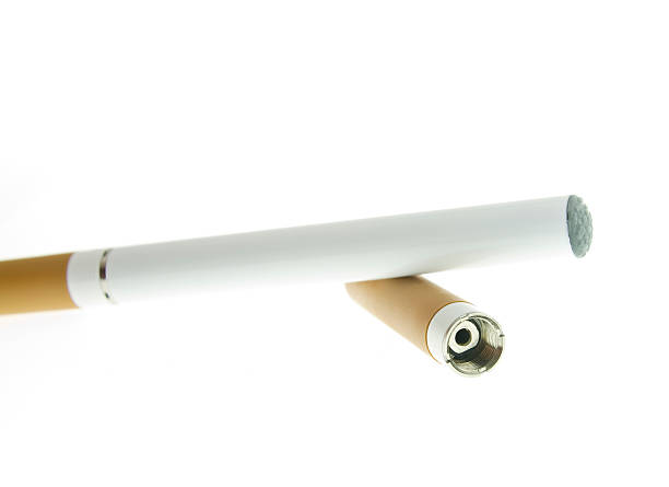 istock Electronic cigarette isolated on white,alternative to tobacco 96371063