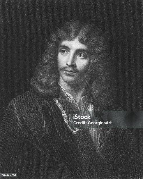 Moliere Stock Illustration - Download Image Now - Moliere, Portrait, Actor