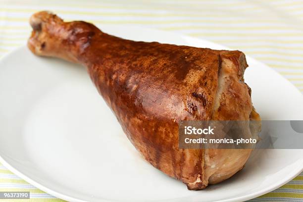 Roasted Leg Of Turkey Stock Photo - Download Image Now - Turkey Leg, Cooked, Drumstick