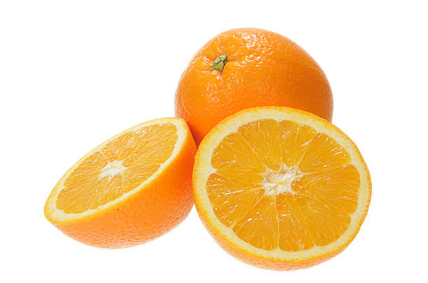 Fresh orange stock photo