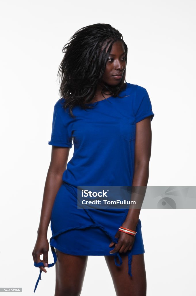 Casual giovane donna - Foto stock royalty-free di 20-24 anni