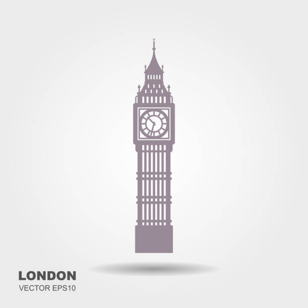 ilustraciones, imágenes clip art, dibujos animados e iconos de stock de ilustración de vector de big ben torre - big ben