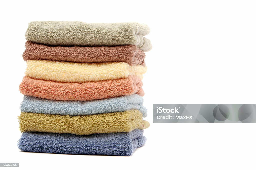 Salão de coloridos toalhas - Royalty-free Algodão Foto de stock