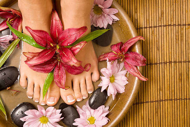 Footcare e benessere - foto stock