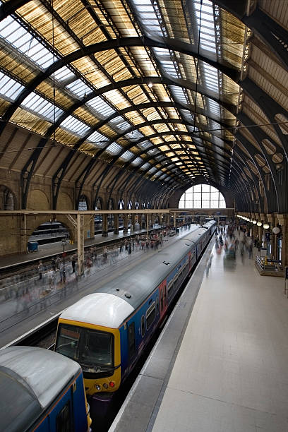 istock Train at Kings Cross Station, London 96378684