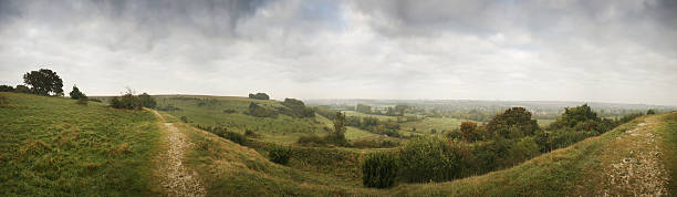 istock Panorama from St Catherine's Hill, Winchester 96379602