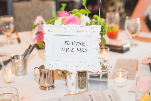 Mr. and Mrs. Bridal Shower Sign