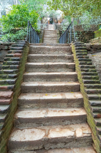 Stairs in Sigiriya.