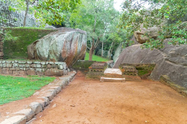 Stairs in Sigiriya.