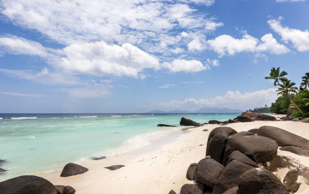 istock Paradise beach on Silhouette island, Seychelles 963821782
