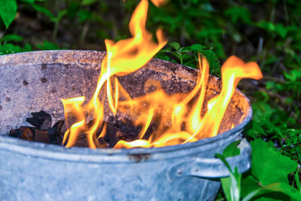 istock black smoldering coals fire bonfire texture background bucket 963838630