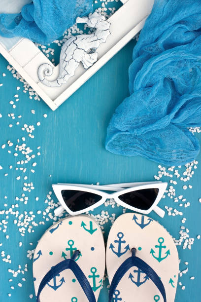 istock Vacation concept with marine theme 963845386