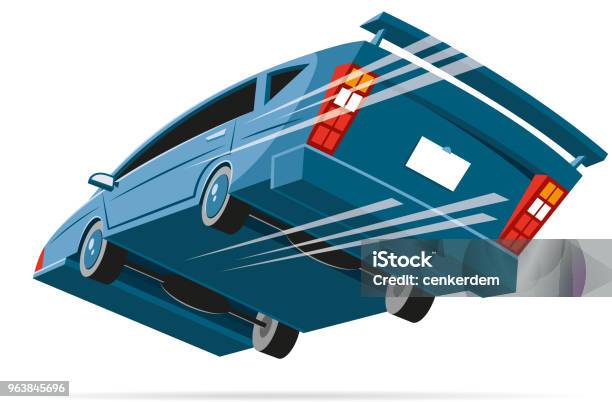 Speedy Car Stock Illustration - Download Image Now - Car, Pursuit - Concept, Racecar