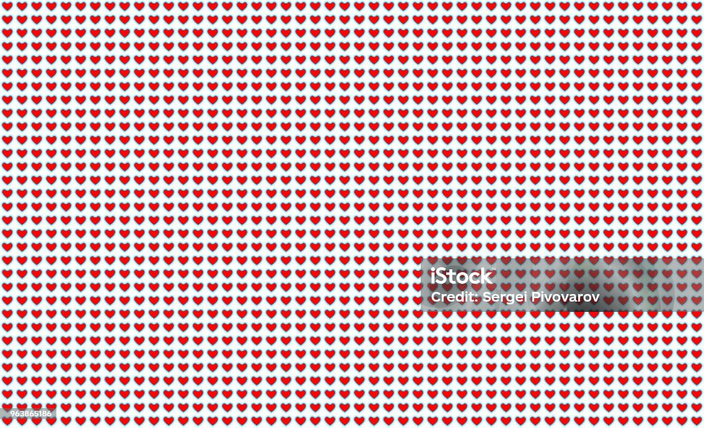 pattern red heart endless series festive background symbol holiday holy valentine Abstract stock illustration