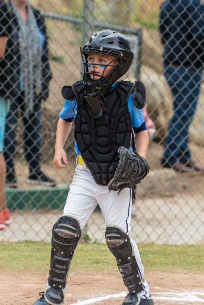 istock Protecting home plate in the game. 963882094