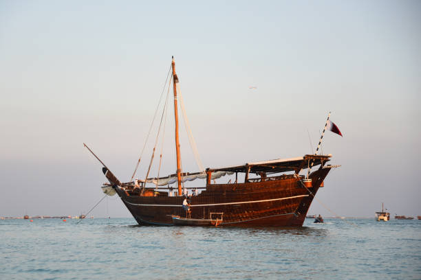 istock Traditional Wooden Boats Dhow 963889756
