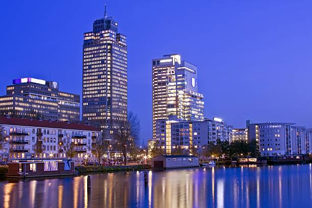 istock Amsterdam skyline in the Netherlands 96388988