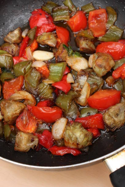 Meatless stew Cooking  Mediterranean cuisine