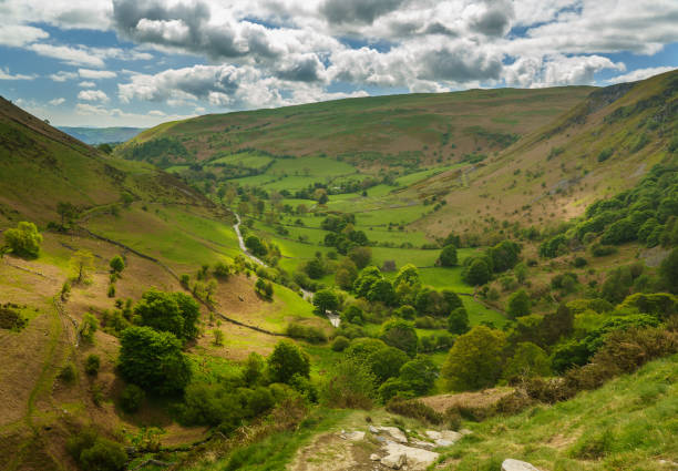 istock View down valley from top of Pistyll Rhaeadr 963896028