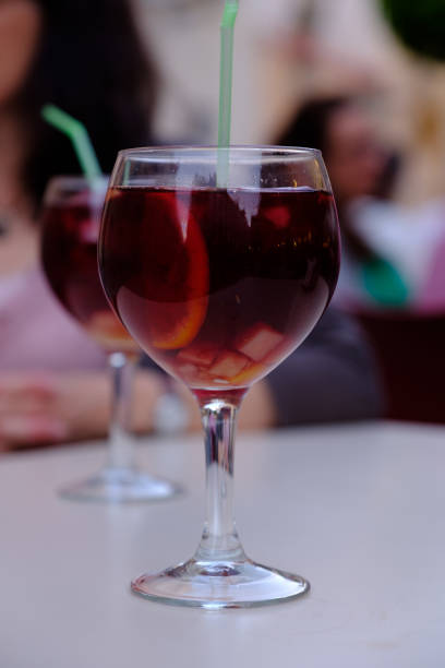 istock Sangria in Seville, Spain (wine glass) 963896122