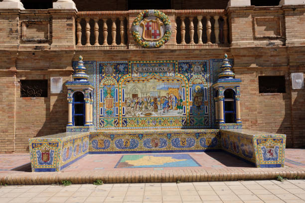 istock Plaza de Espana in Seville, Spain (Andalusia) 963899462