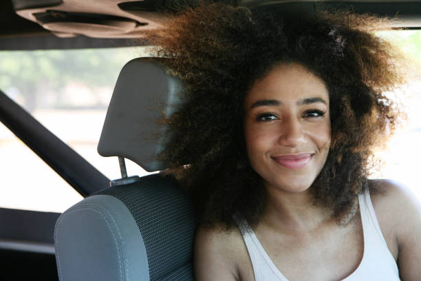 istock Young woman in vehicle 963902710