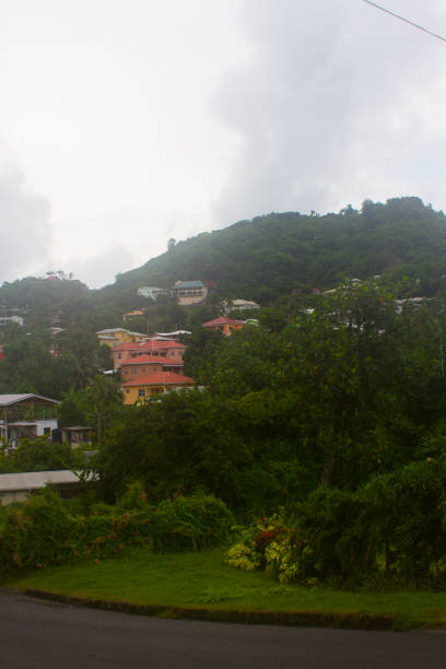 Grenada Neighborhood stock photo