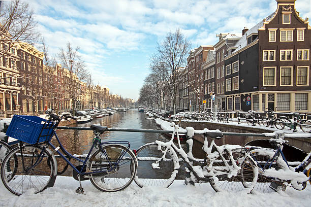 istock Amsterdam in winter the Netherlands 96392038