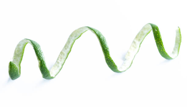 istock green lemon twist on white background 963928072