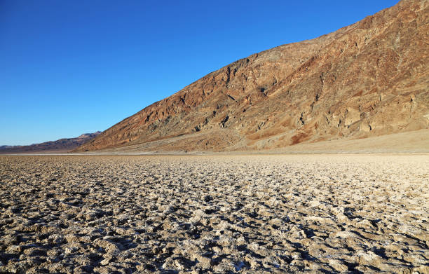 istock Salty surface of badwater 963929700