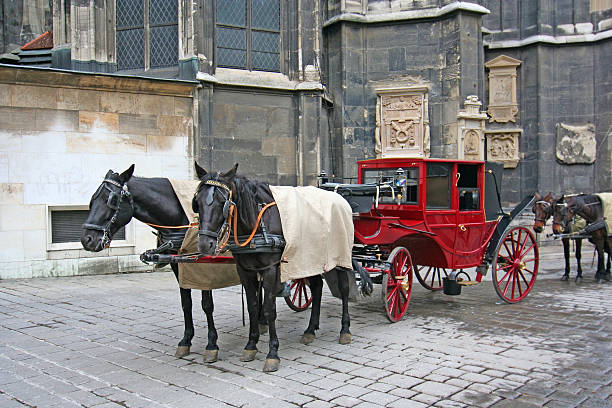 istock Horses and Horse Coach 96393714