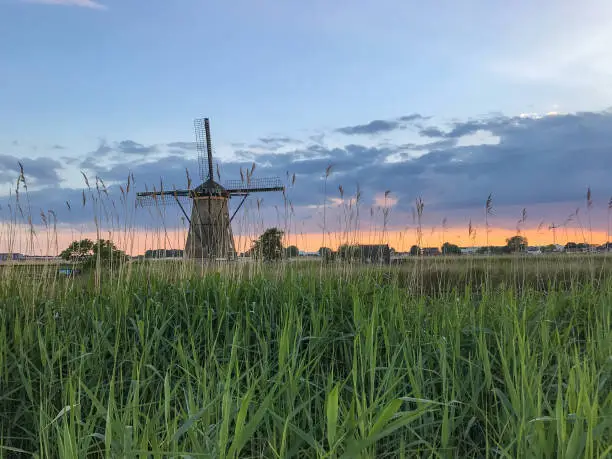 Photo of The Kinderdijk windmills