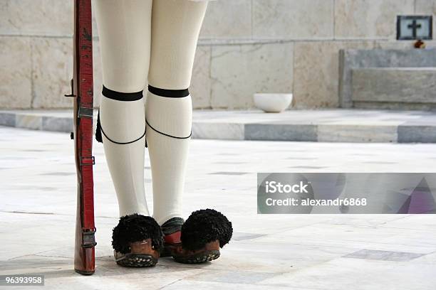 Guardia Presidenziale Gambe - Fotografie stock e altre immagini di Arma da fuoco - Arma da fuoco, Atene, Calzature