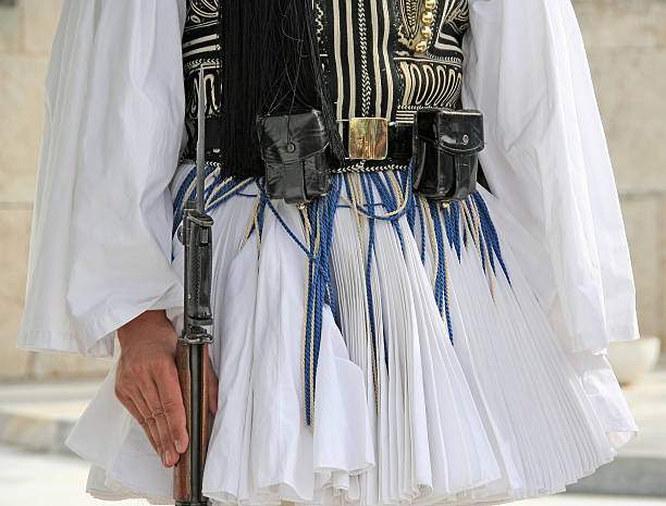 Greek Guard Waist stock photo