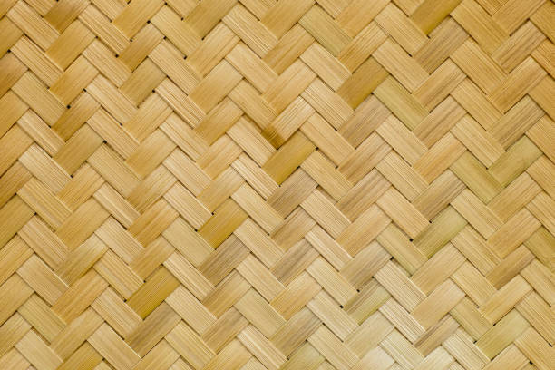 istock Bamboo rattan weave texture high resolution background for design 963958456