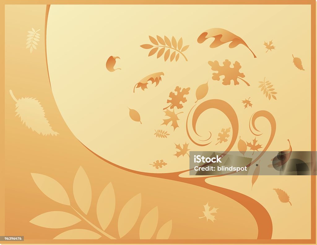 Fall Season Background  Leaf stock vector