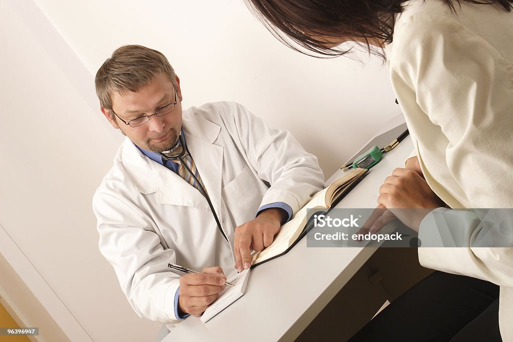 At the doctor's office  Adult Stock Photo