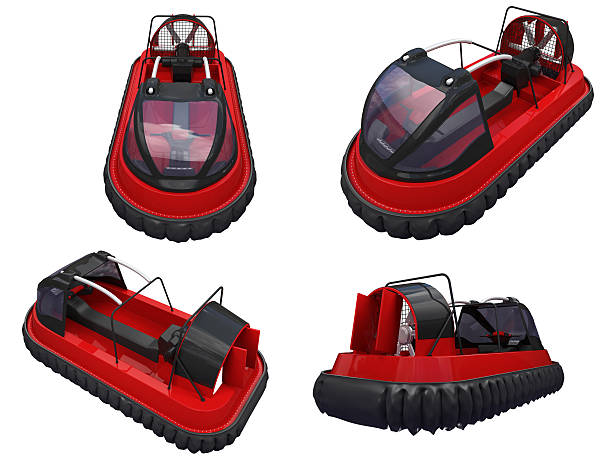 istock Collage of isolated speed boat 96398980
