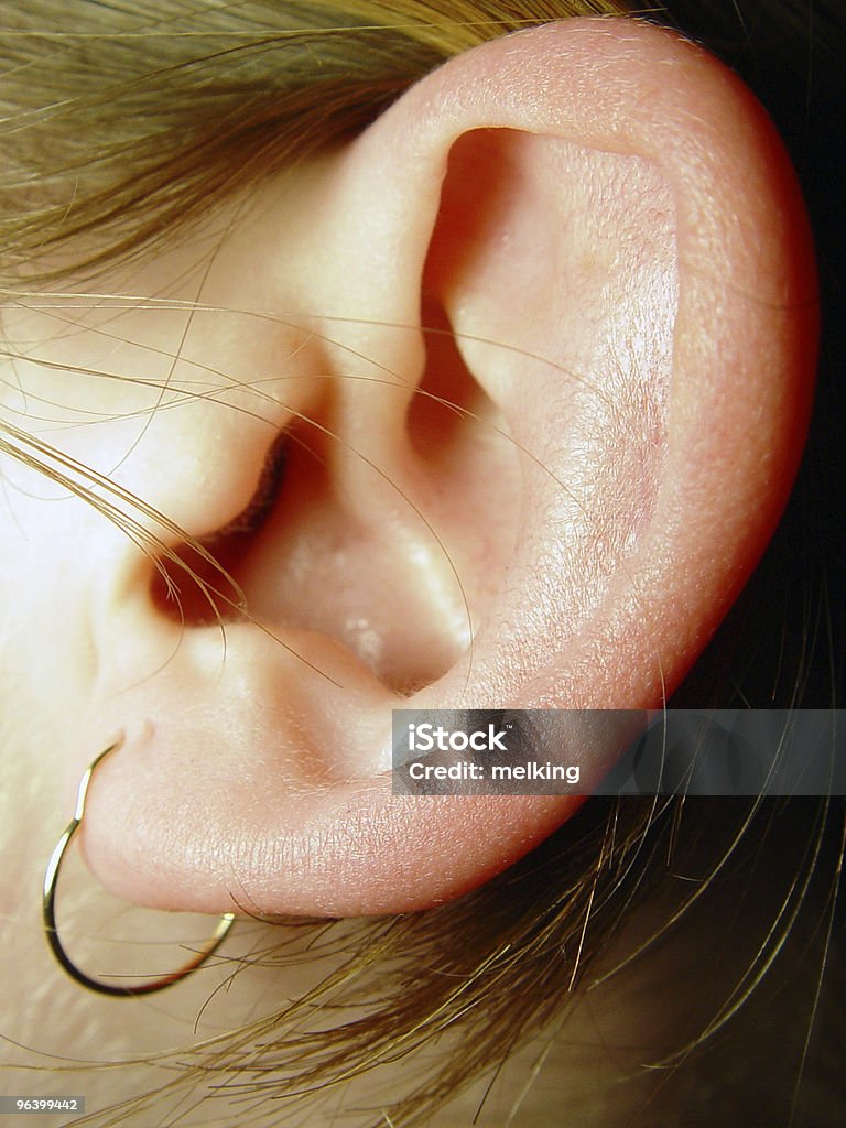 Крупным планом на ухо - Стоковые фото Абстрактный роялти-фри