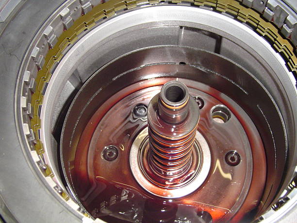 Inside of a Transmission stock photo