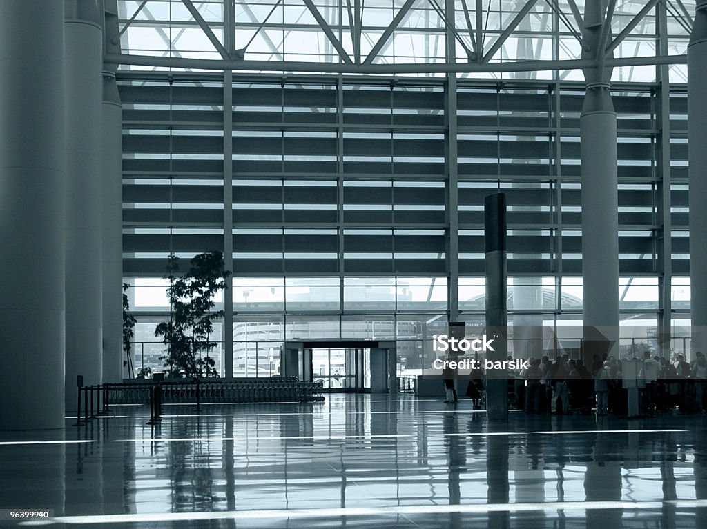 No aeroporto - Royalty-free Negócios Foto de stock