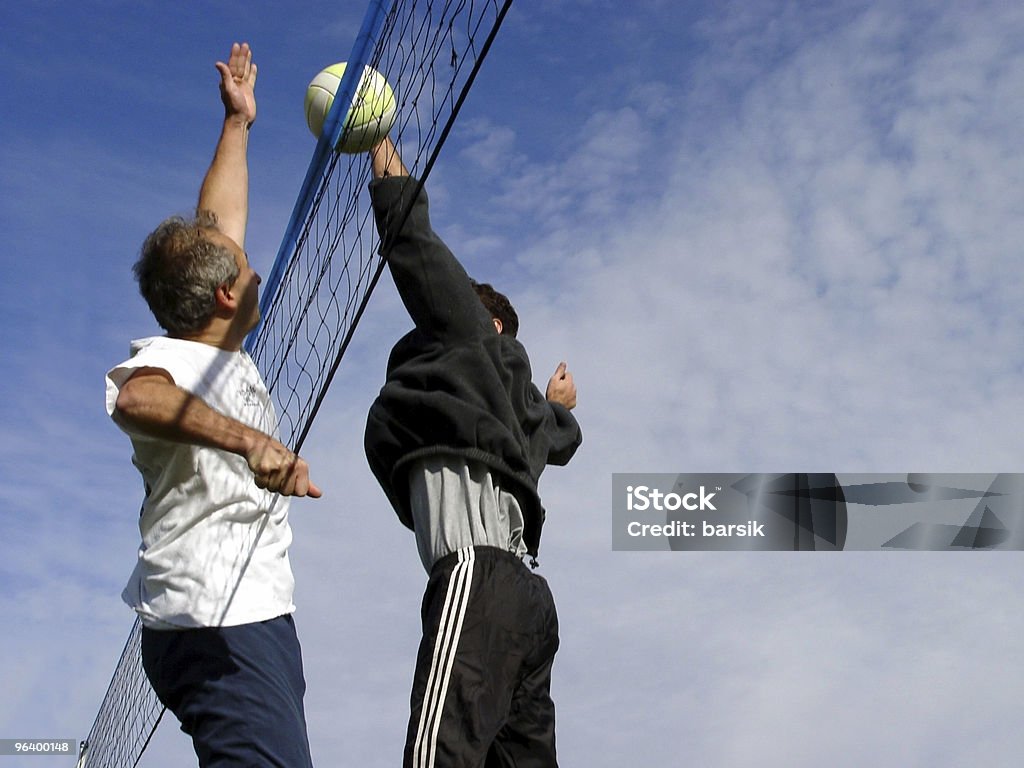 Beach-Volleyball - Lizenzfrei Aktivitäten und Sport Stock-Foto