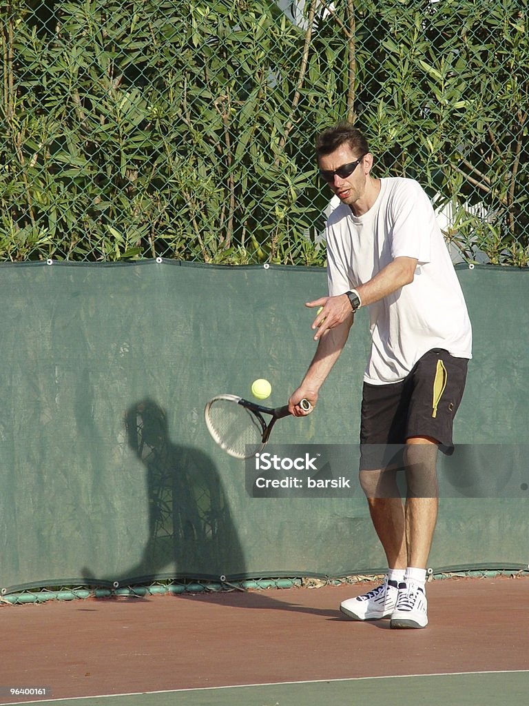 Jogador de tênis - Foto de stock de 2004 royalty-free