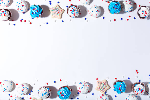 istock American holiday theme with desserts 964005636