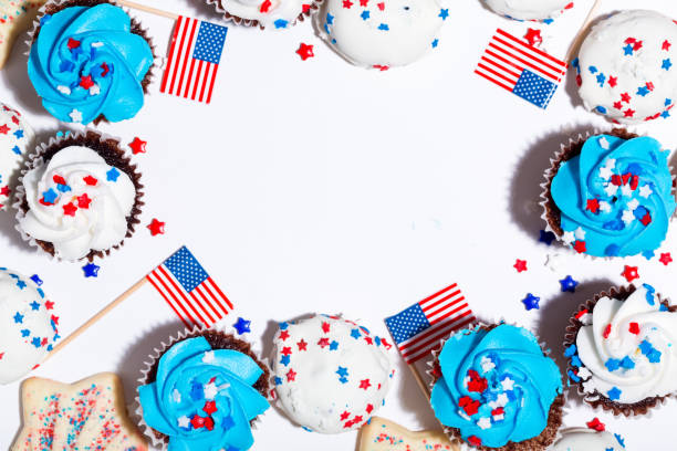 istock American holiday theme with desserts 964005654