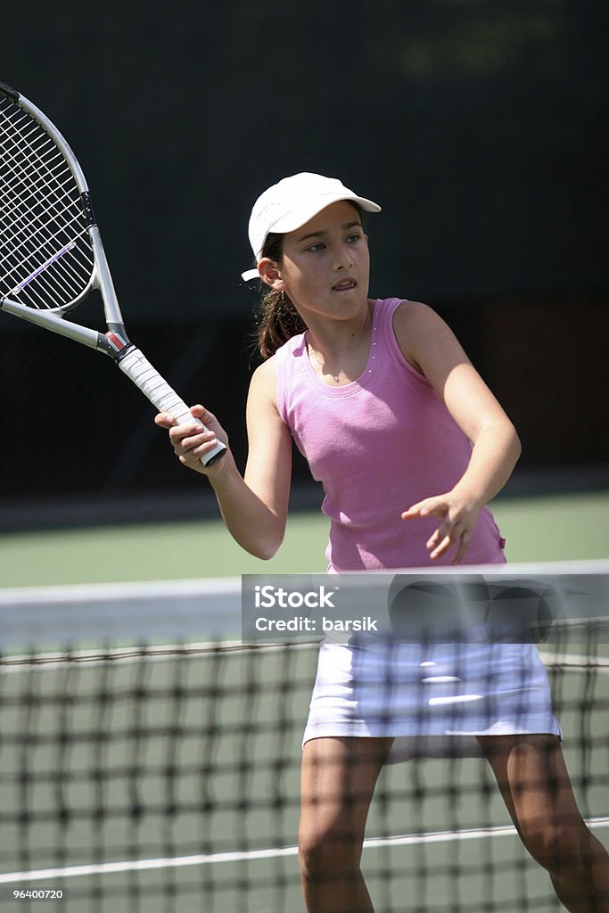 Girl playing tennis  Accessibility Stock Photo