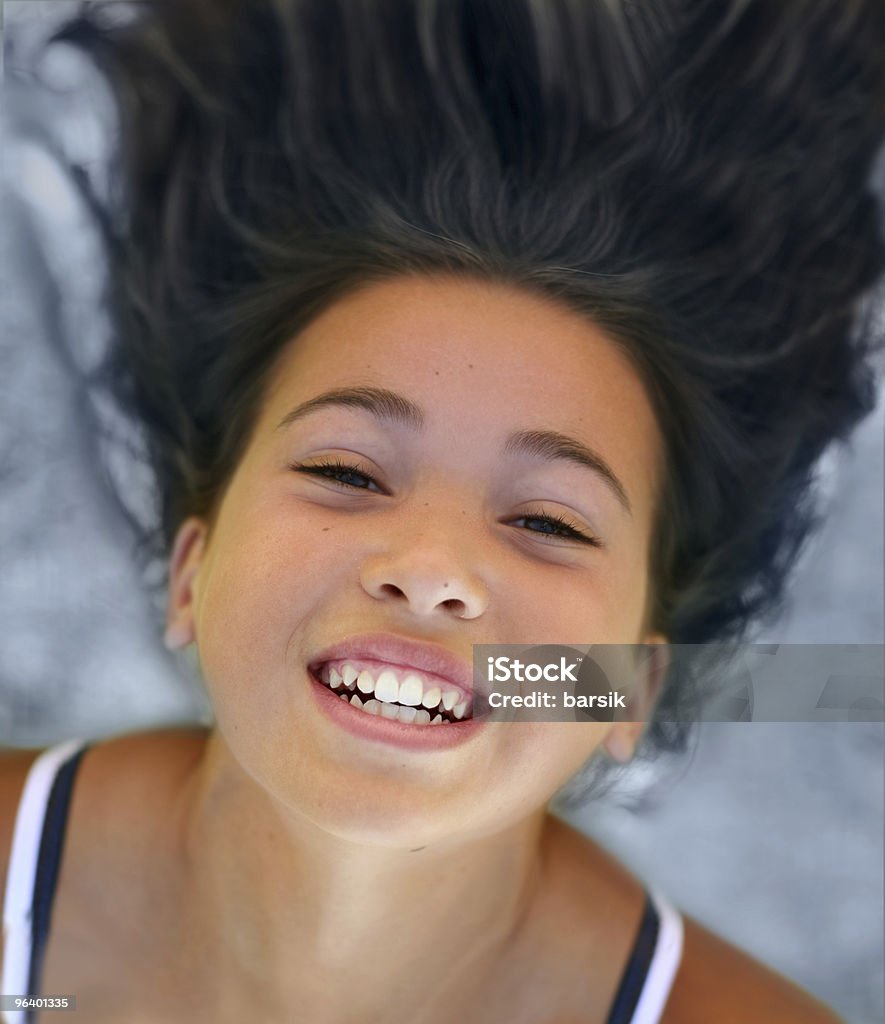 Menina feliz - Foto de stock de Adolescente royalty-free