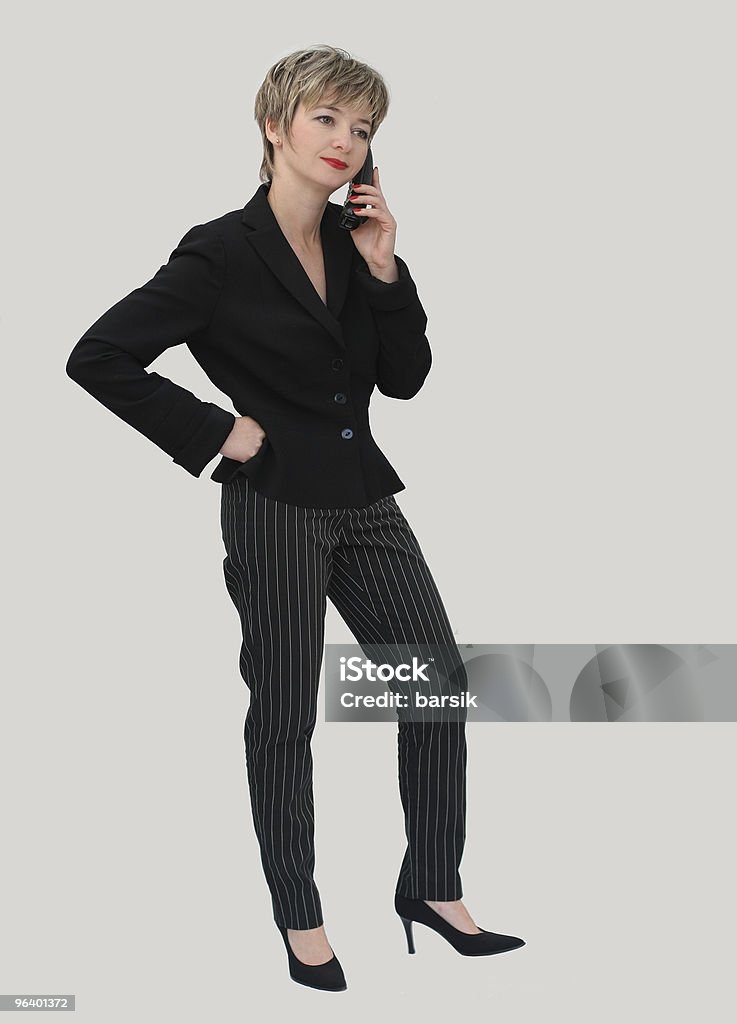 Geschäftsfrau am Telefon - Lizenzfrei Am Telefon Stock-Foto