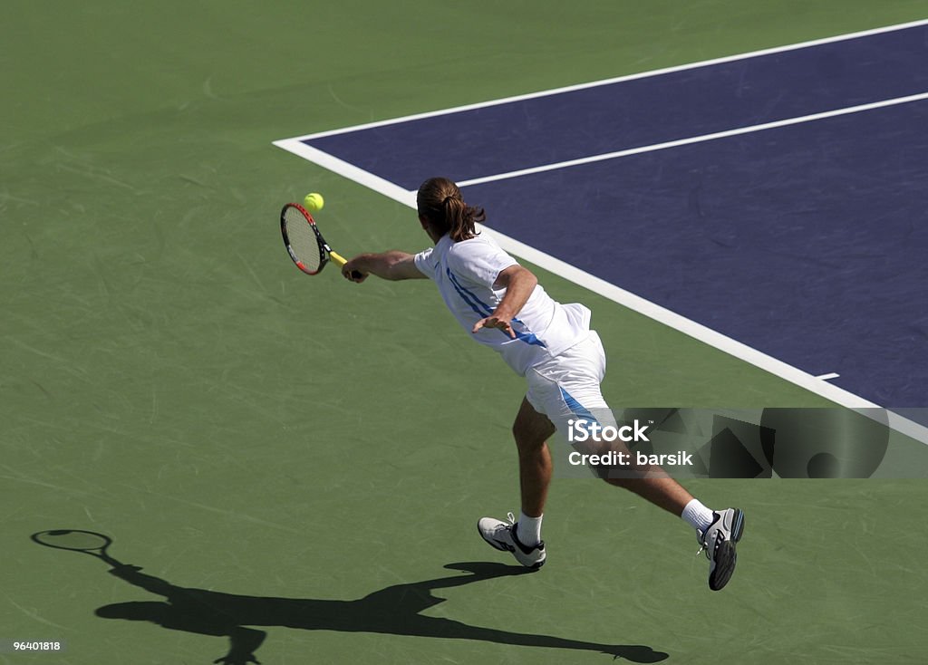 Jugador de tenis - Foto de stock de Abierto libre de derechos