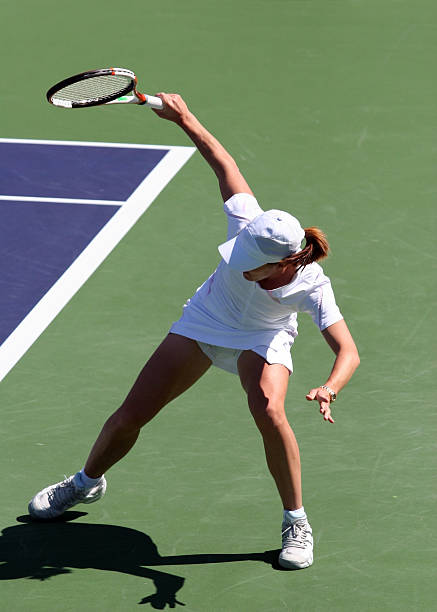 istock Woman tennis player 96401820